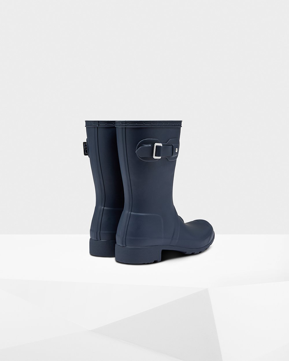 Womens Hunter Short Rain Boots Navy - Original Tour Foldable - 4329057-KD